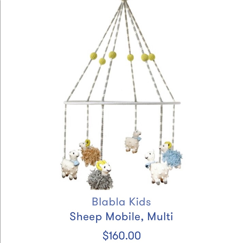 Blabla Kids Sheep Baby Mobile